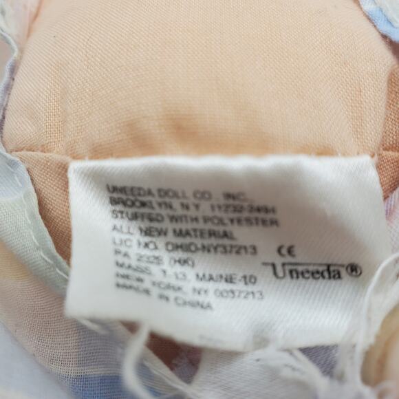 Uneeda Vintage Babydoll Pacifier Bald Blue Eyes Removable Binky Unisex Play Toy - Picture 9 of 10